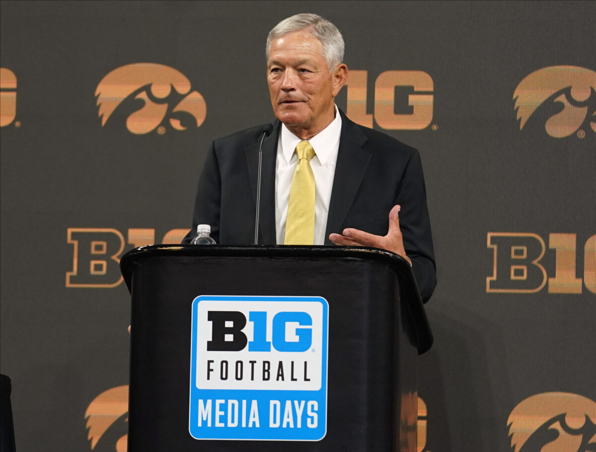 2022 Big Ten Media Day: Iowa Hawkeyes’ Kirk Ferentz previews the college football season