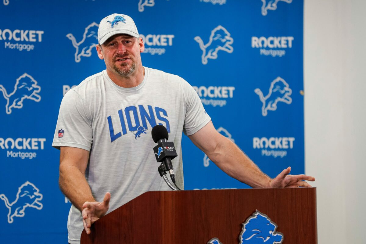 Dan Campbell’s creative nicknames for his Lions players keep on coming