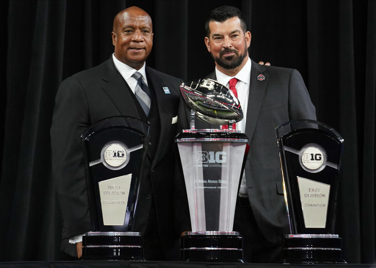 Best photos of Ohio State football players, Ryan Day at Big Ten media days