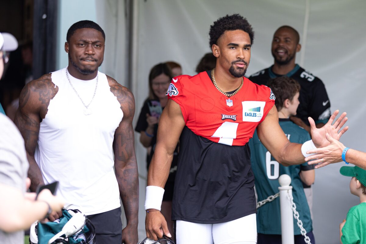 Best photos from the Eagles’ first 3 days of training camp practice