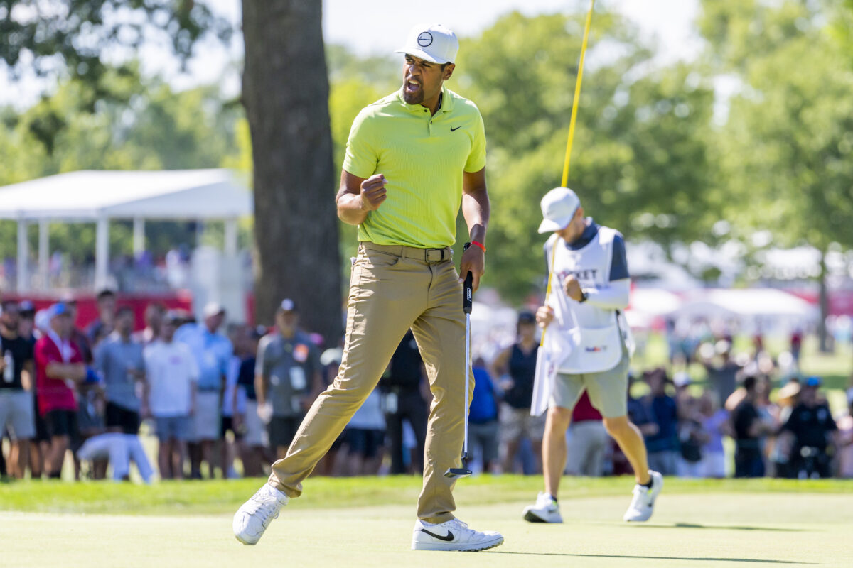 Tony Finau motors off with back-to-back wins in Motor City at Rocket Mortgage Classic