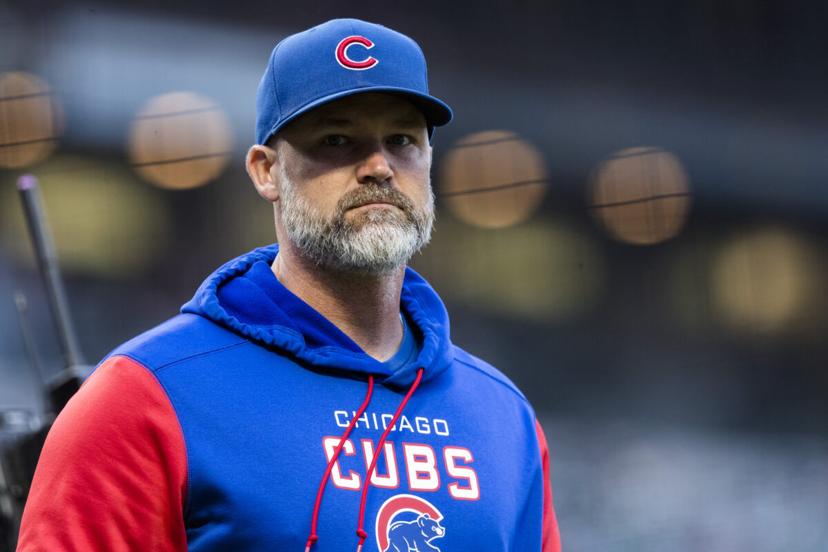 Cubs manager David Ross flipping double birds for some reason became an instant meme