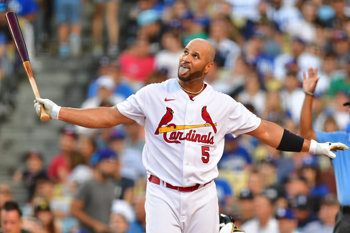 Sports bettors went wild for Albert Pujols after his improbably upset of Kyle Schwarber at the Home Run Derby
