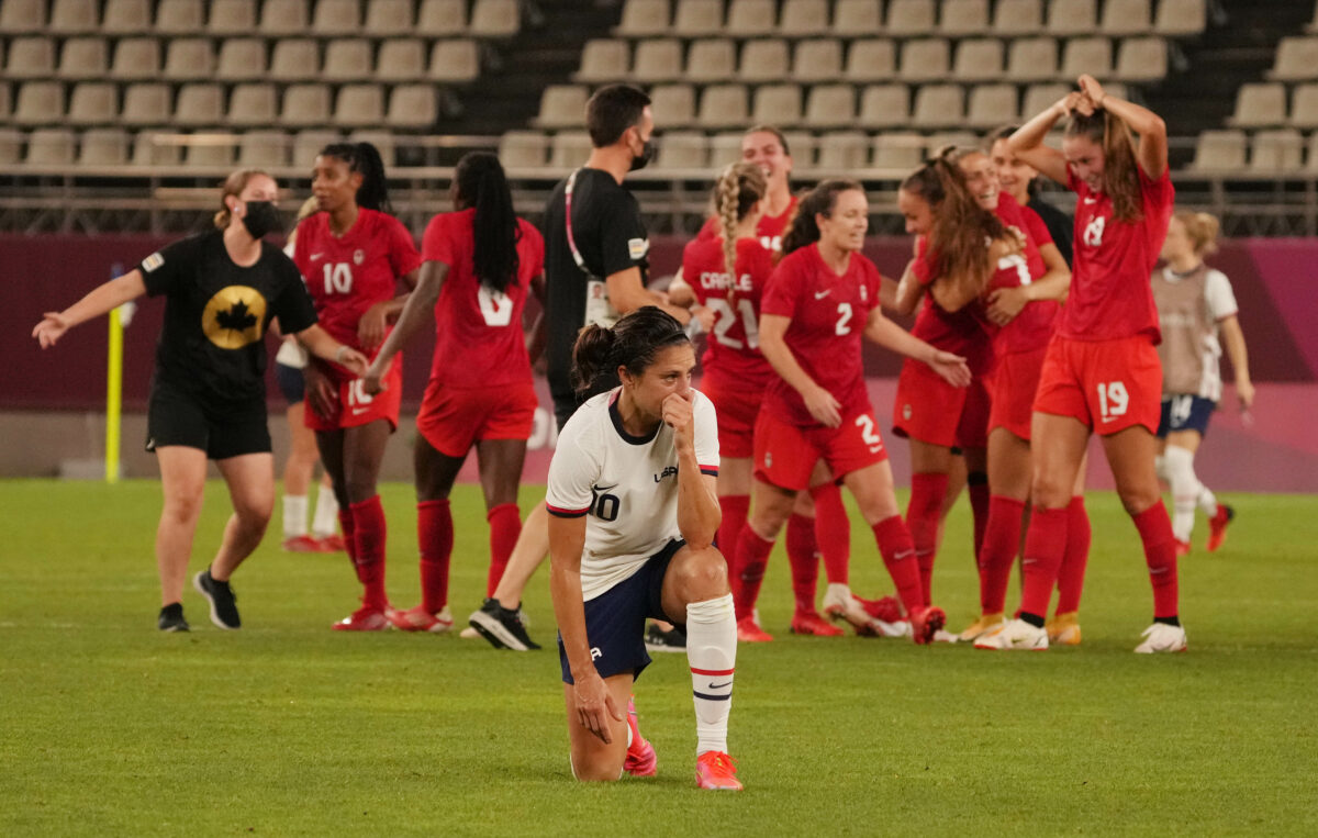USWNT isn’t talking about Olympic loss to Canada – but it looms large ahead of CONCACAF final