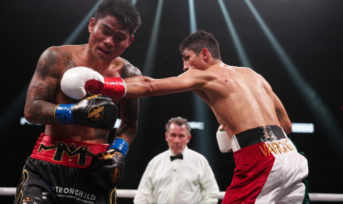Photos: Rey Vargas’ title-winning decision over Mark Magsayo