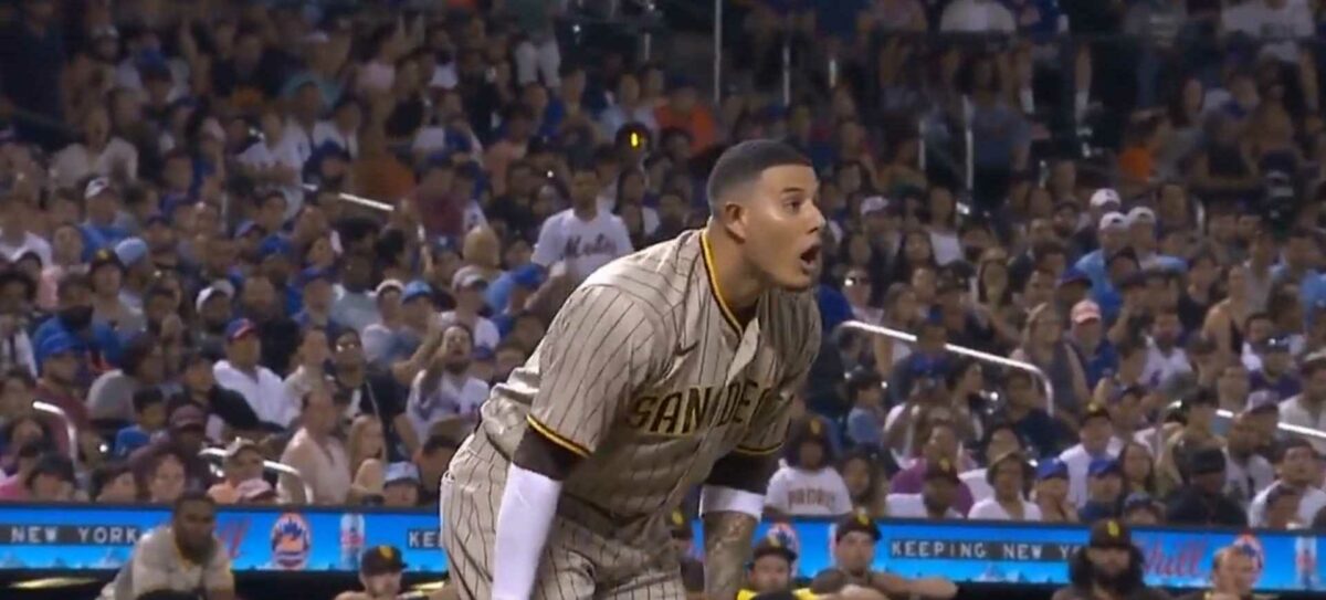 Manny Machado was so mad after an Angel Hernandez call overturned a hit by pitch