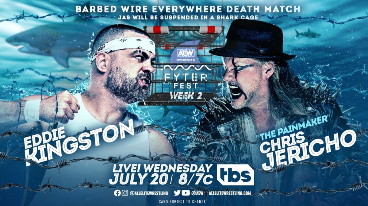 AEW Dynamite Fyter Fest Week 2 live results: Barbed wire and shark cages