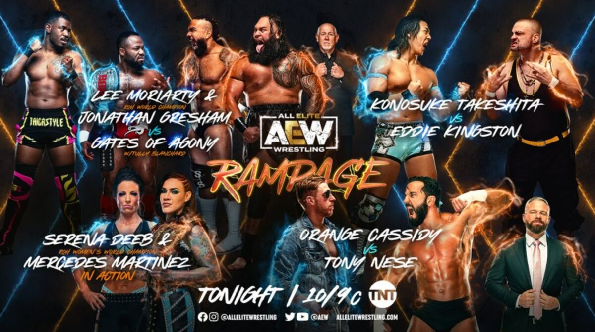 AEW Rampage quick results: Kingston, Takeshita collide; Cassidy tackles Nese