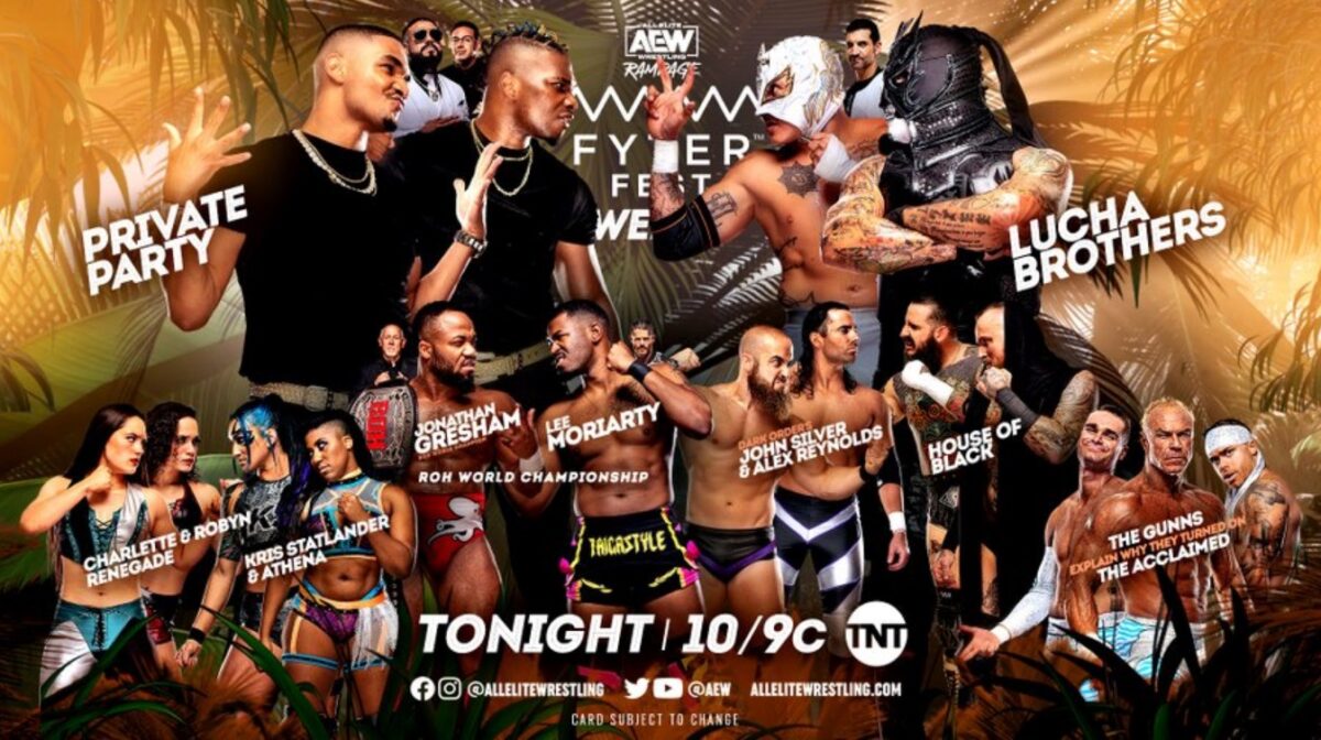 AEW Rampage Fyter Fest Week 1 quick results: Lucha Bros beat the odds