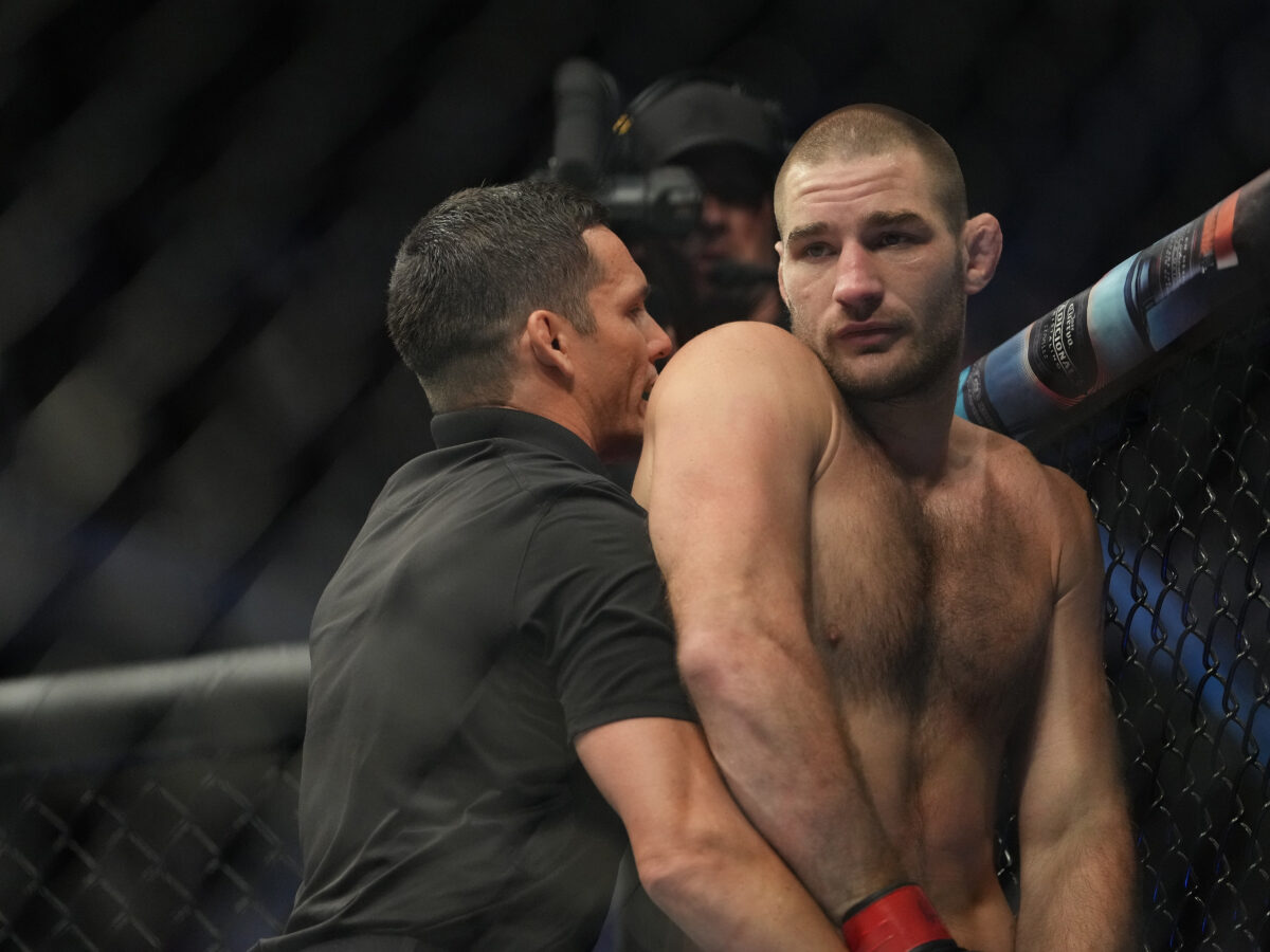 Sean Strickland reacts to KO loss at UFC 276: ‘I’m going to be sad for a while’