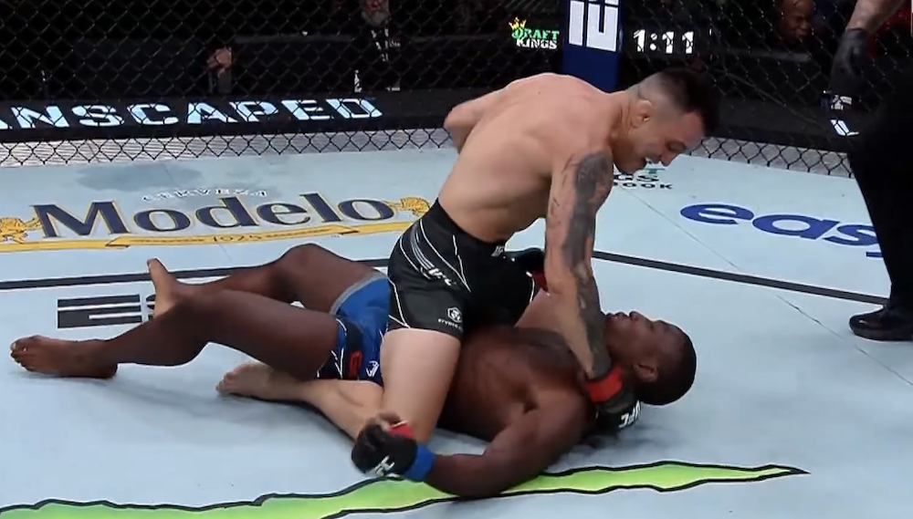 UFC on ESPN 39 video: Cody Brundage knocks out Tresean Gore with brutal flurry from mount