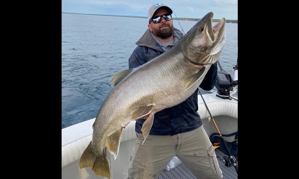 Man, 45, catches huge lake trout that might be as old as he