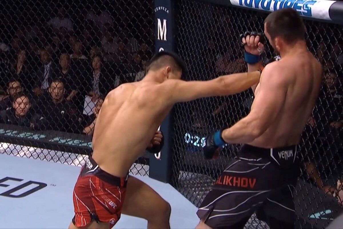 UFC on ABC 3 video: Li Jingliang rallies to stop Muslim Salikhov with second-round TKO