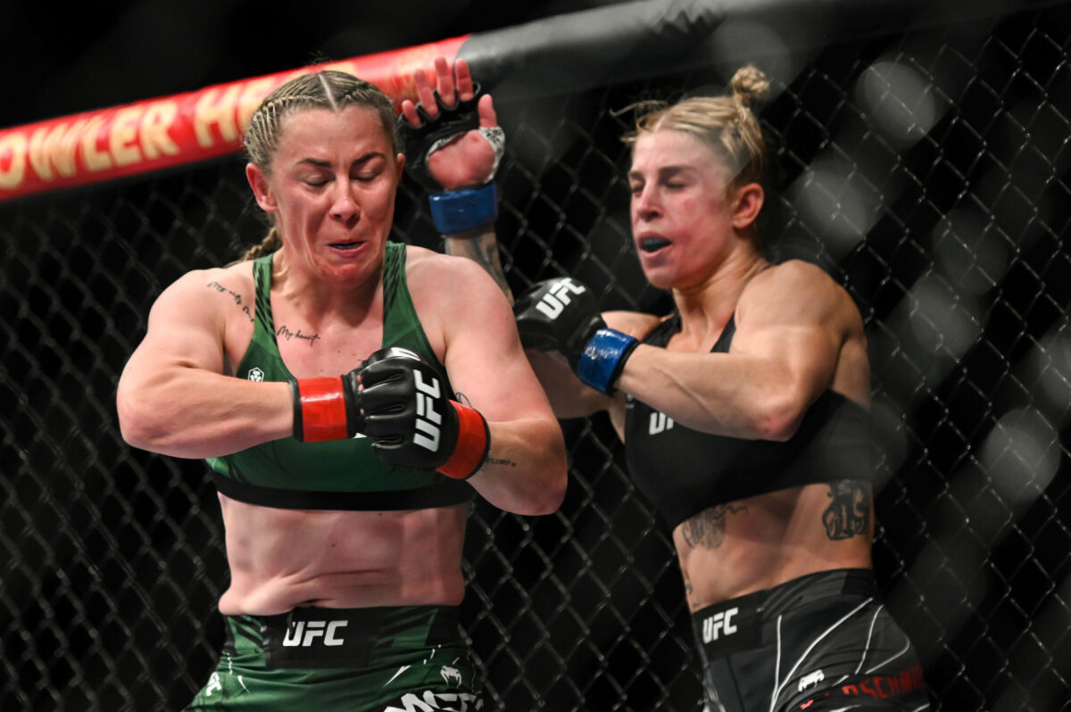 UFC Fight Night 208 post-event facts: Molly McCann’s second spinning elbow makes history