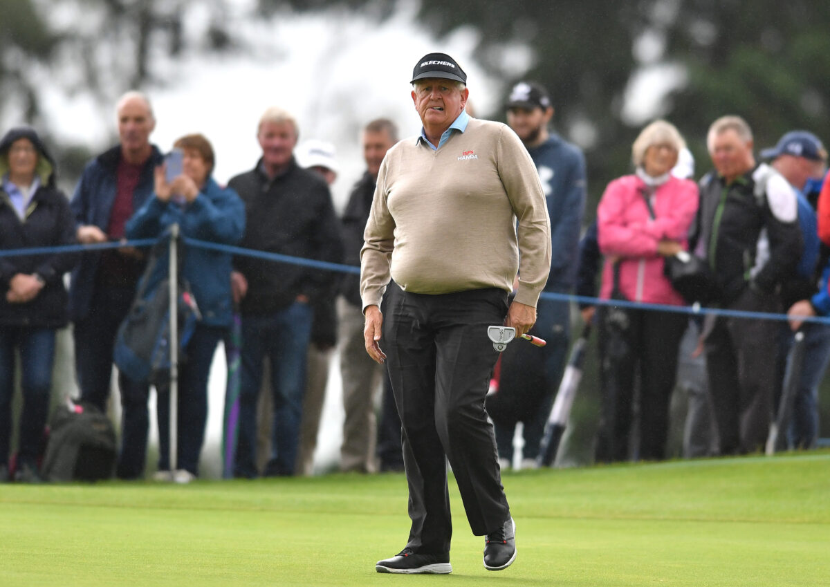 Colin Montgomerie’s secret to Saturday success at the Senior British Open? Jelly babies