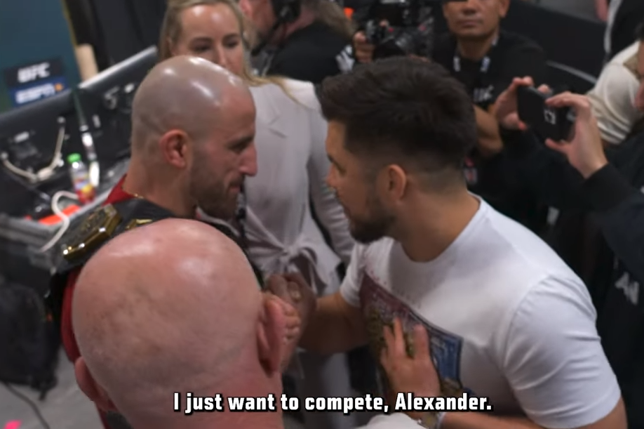 UFC 276 ‘Thrill and Agony’: What Henry Cejudo and Alexander Volkanovski said to each other backstage