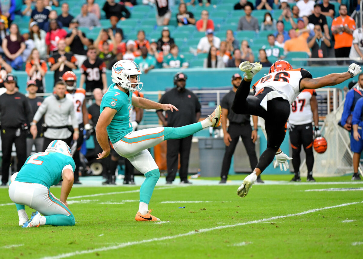 2022 Dolphins position preview: Breaking down specialists ahead of camp