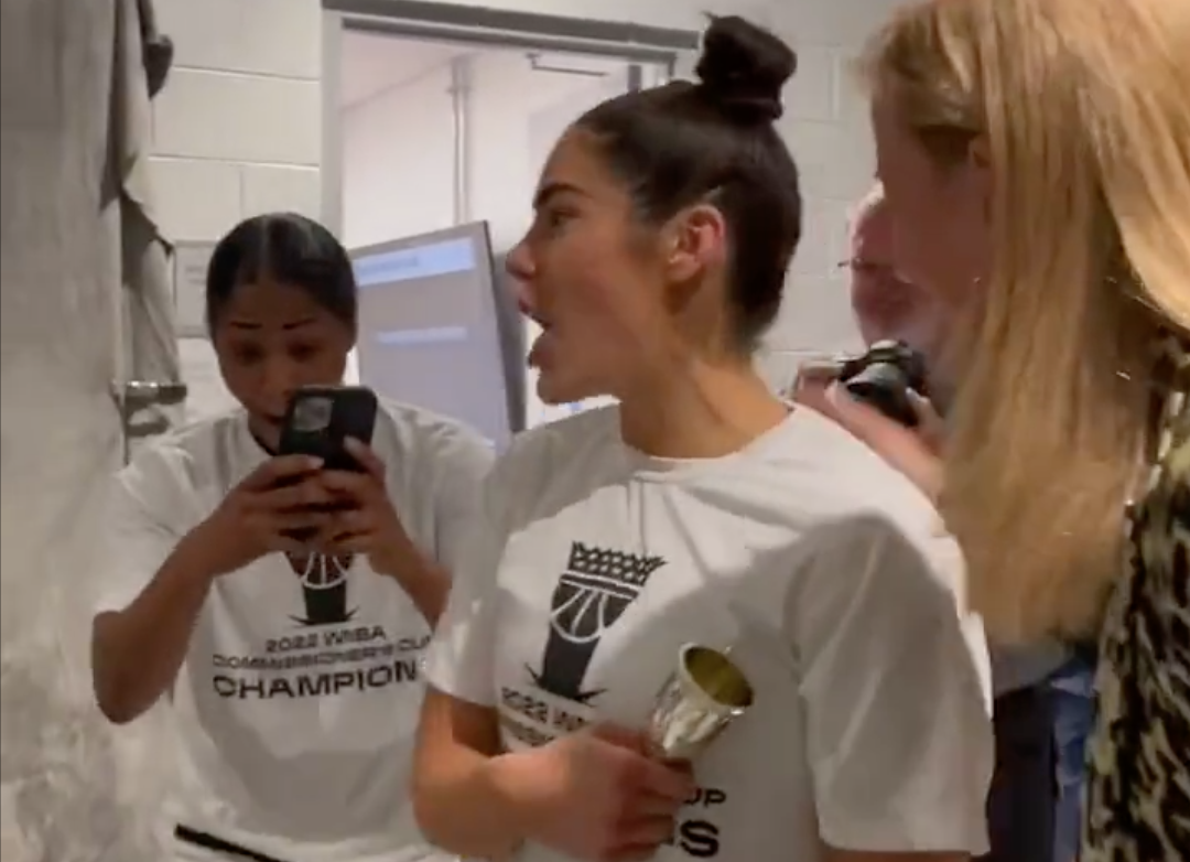 WNBA commissioner trolled All-Star MVP Kelsey Plum with an even smaller trophy after the Commissioner’s Cup
