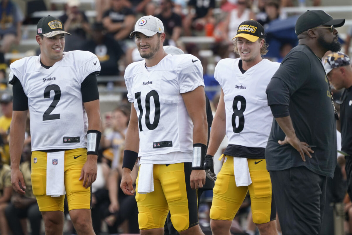 Who should start at QB for the Steelers Week 1?