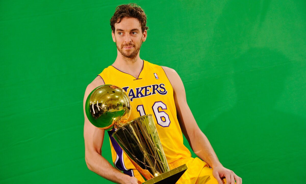 Lakers set date for retirement of Pau Gasol’s No. 16 jersey