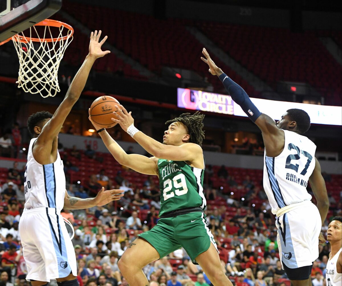 Shams: Boston Celtics sign ex-Rockets big man Bruno Caboclo to camp deal
