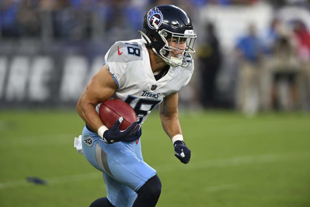 How Titans WR Kyle Philips earned the nickname ‘The Professor’