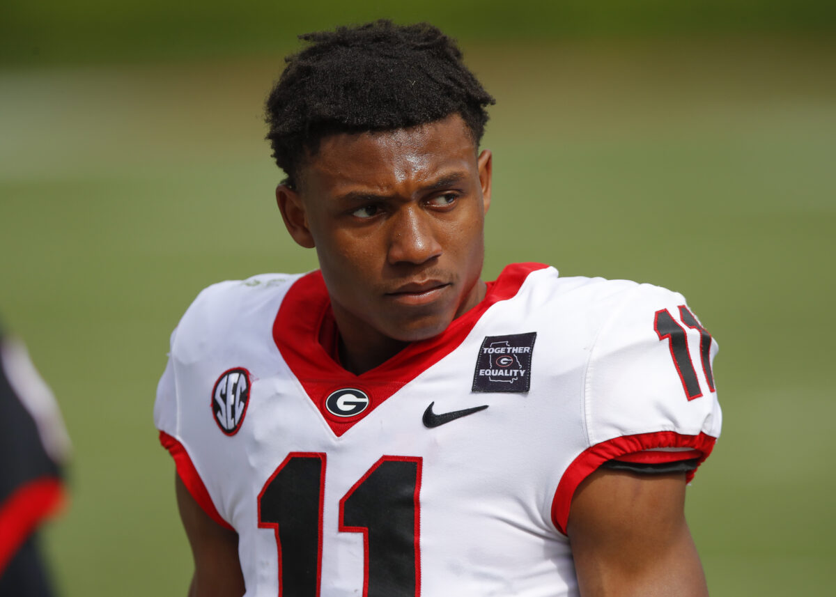 Report: Georgia football WR suffers ankle injury
