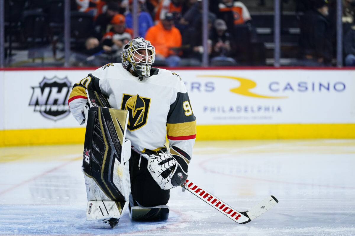 Robin Lehner’s hip injury might just be too much for the Vegas Golden Knights to overcome in 2022-23