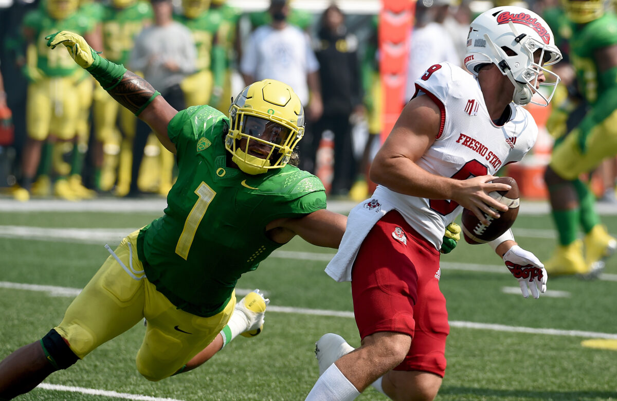 Noah Sewell on the Bednarik Award watch list for best defensive player