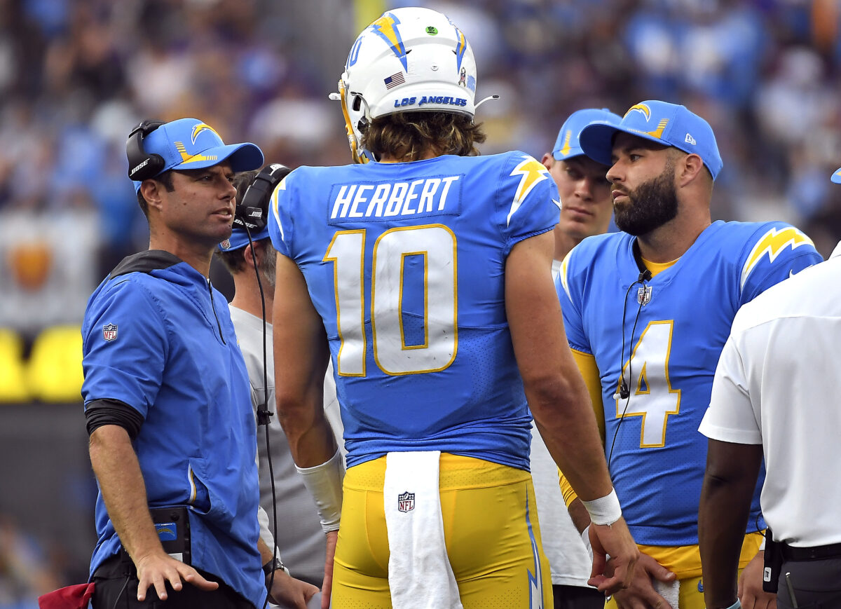 Chargers’ initial 53-man roster for the 2022 NFL season