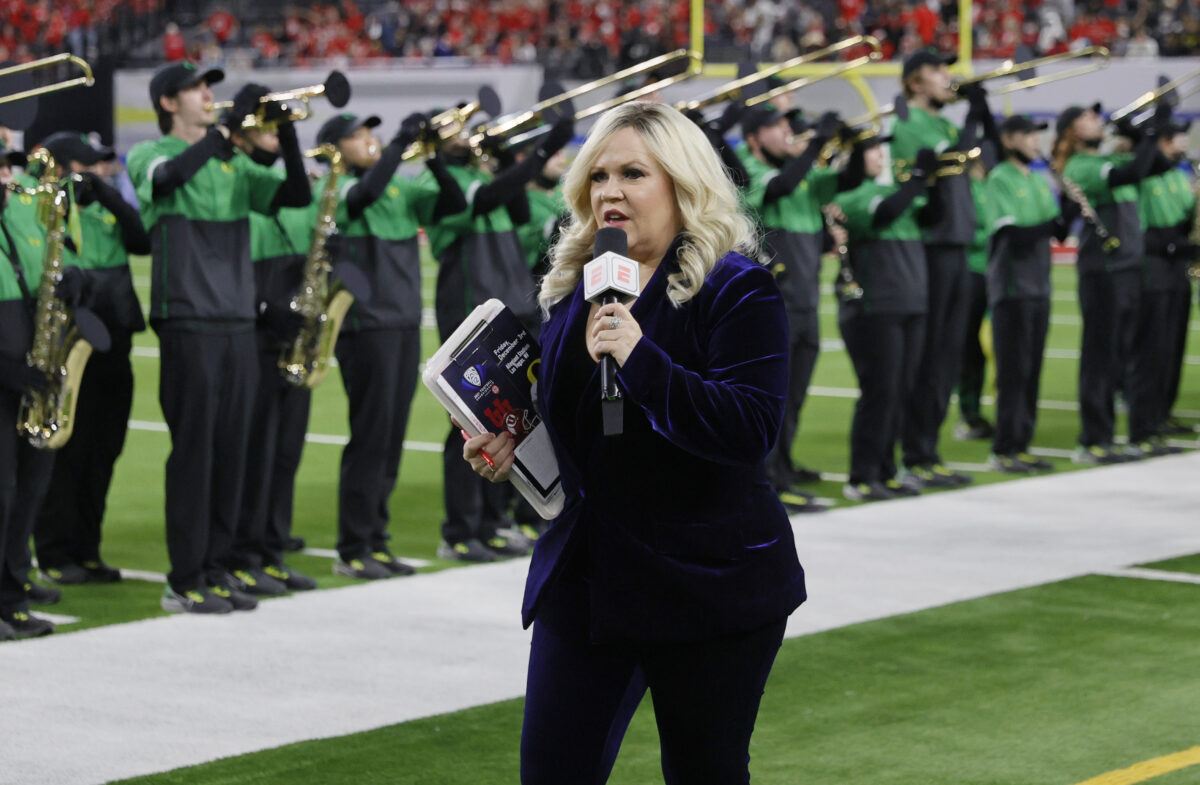 ESPN’s Holly Rowe sees Ohio State in person, says Buckeyes will win it all