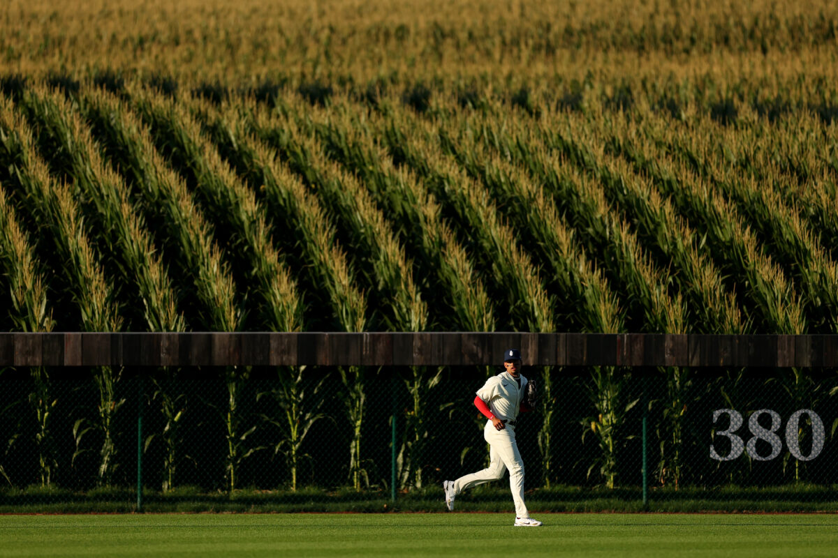 18 majestic photos from the 2022 Field of Dreams Game between the Cubs and Reds