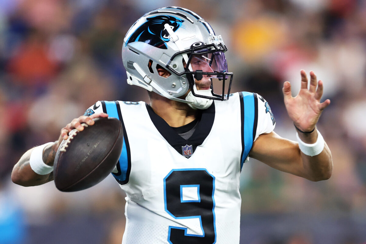 Panthers rookie QB Matt Corral placed on injured reserve, out for 2022 season