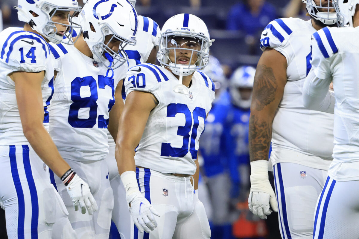 Colts to get good look at RB depth in preseason finale