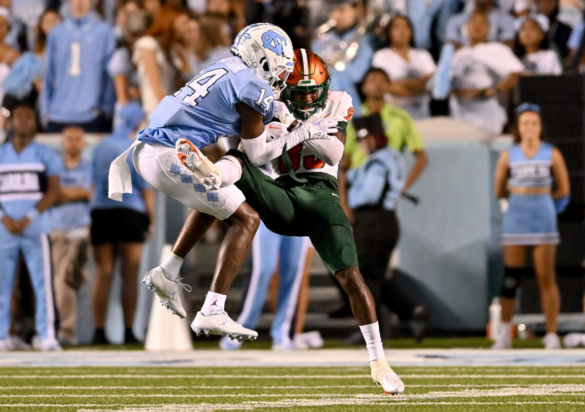 UNC secondary continues with inconsistent play despite win over Florida A&M