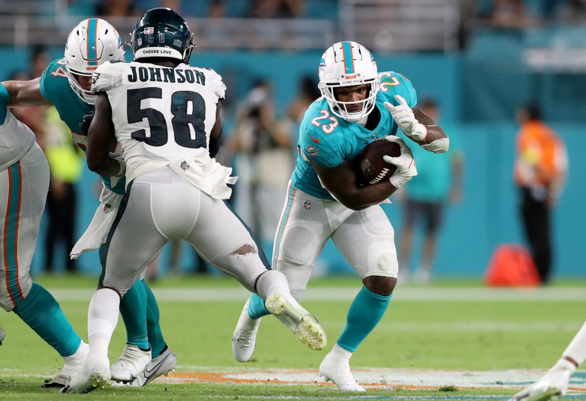 Dolphins to release RB Gerrid Doaks