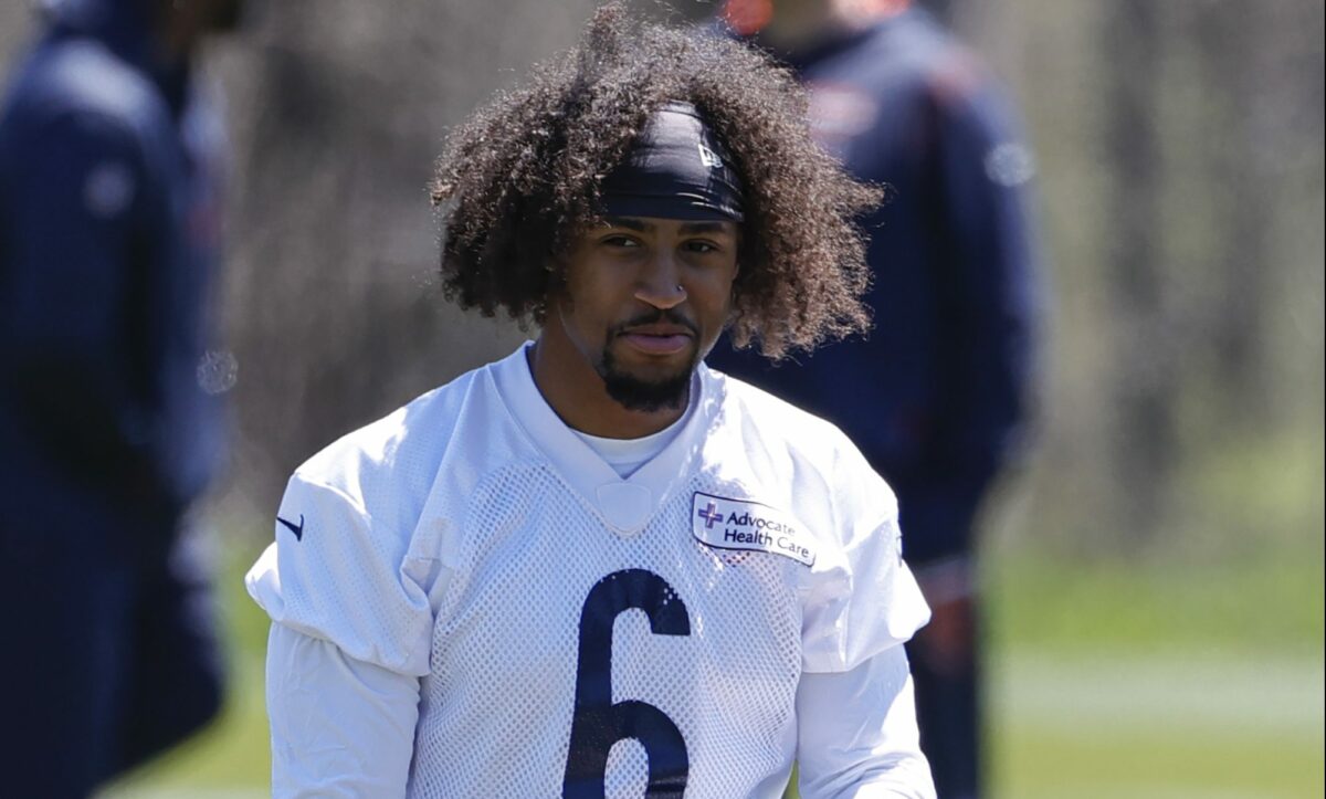Bears injury, absence updates from Day 8 of training camp