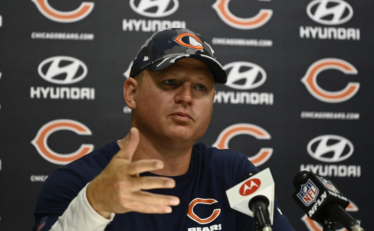 WATCH: Bears press conferences from 14th training camp practice