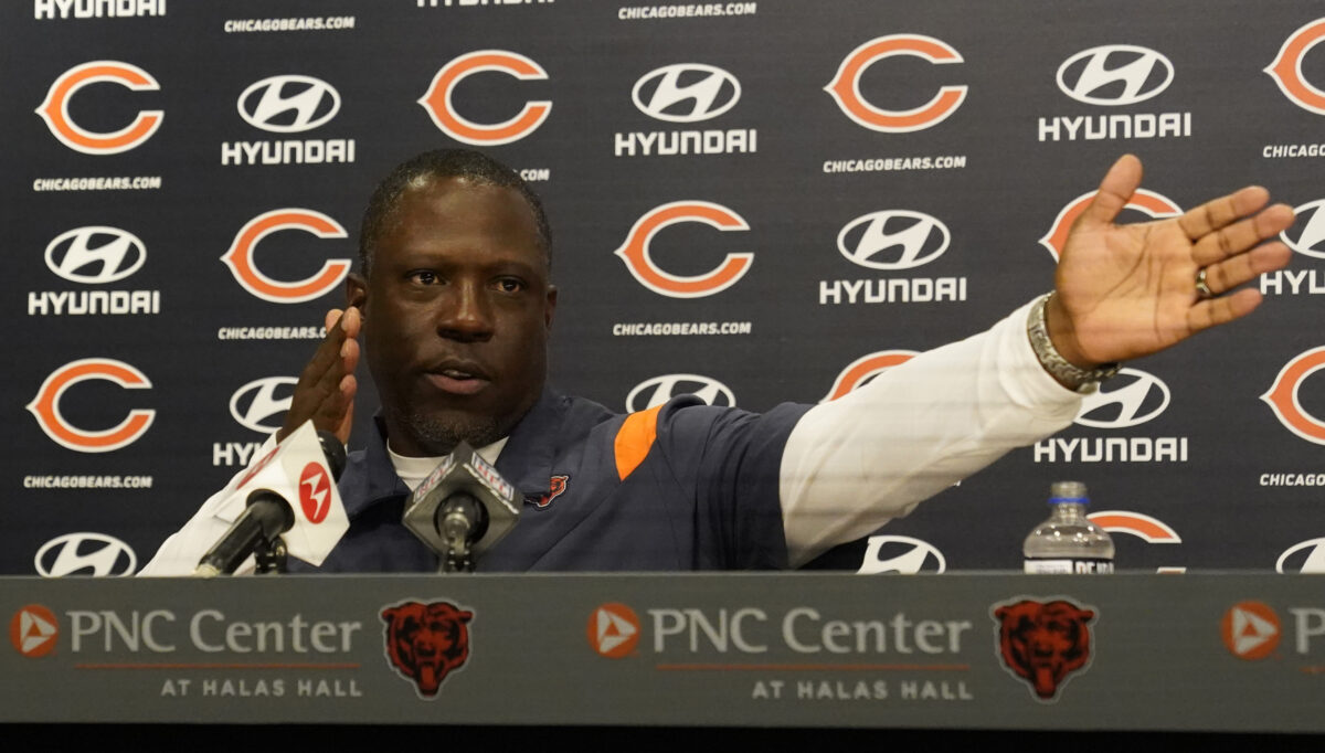 WATCH: Bears press conferences from 10th training camp practice
