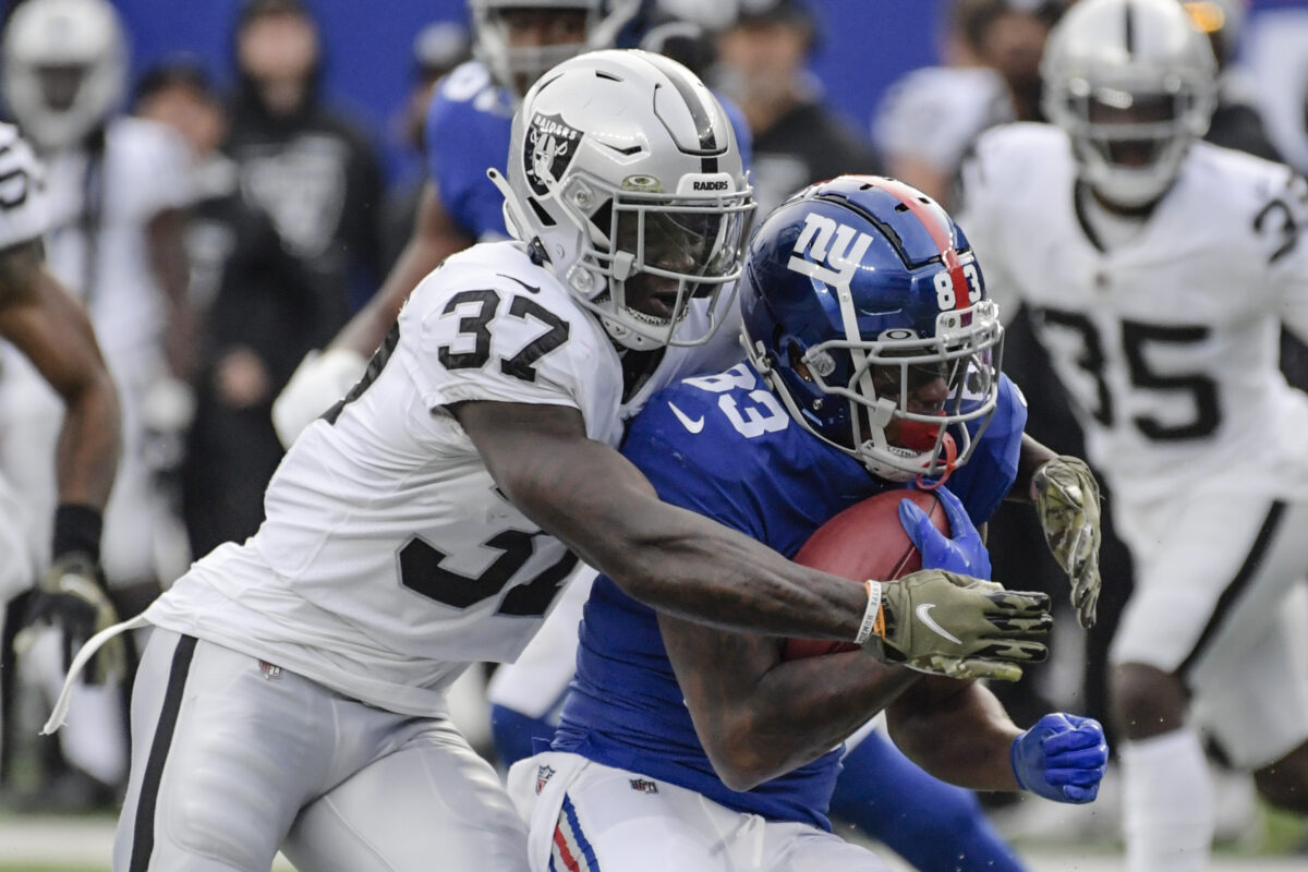 Report: Raiders trading second-year safety Tyree Gillespie to Titans