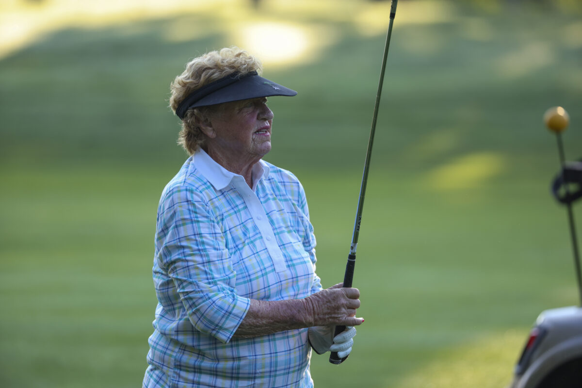 JoAnne Carner, 83, shoots her age one last time before saying farewell at U.S. Senior Women’s Open