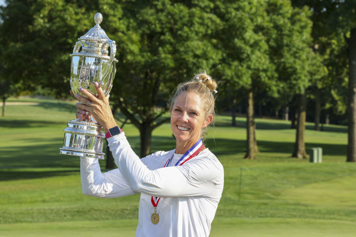 Jill McGill, 50, claims third USGA title at 2022 U.S. Senior Women’s Open for first victory since 1994