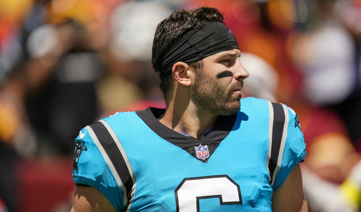 Panthers WRs give their early impressions of Baker Mayfield