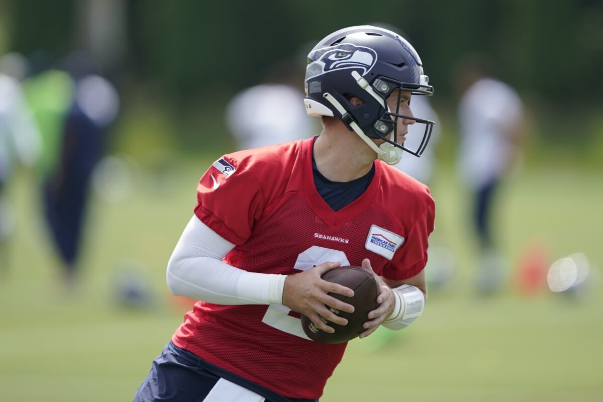 Drew Lock returns to practice but Seahawks QB plan ‘has been adjusted’