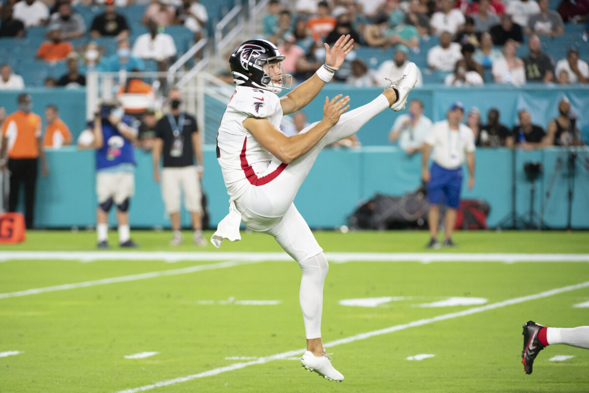 Dolphins worked out other punters before signing Sterling Hofrichter