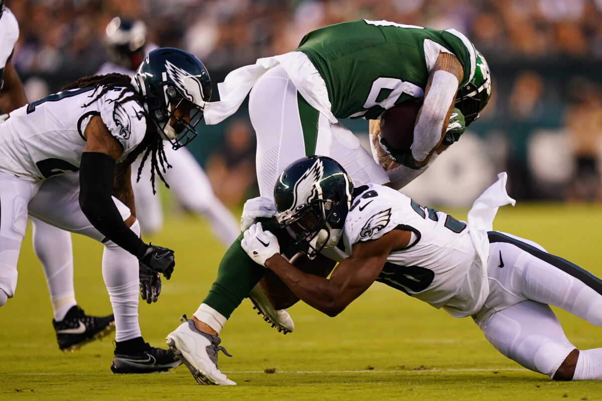 Eagles have two undrafted free agents rising up the depth chart