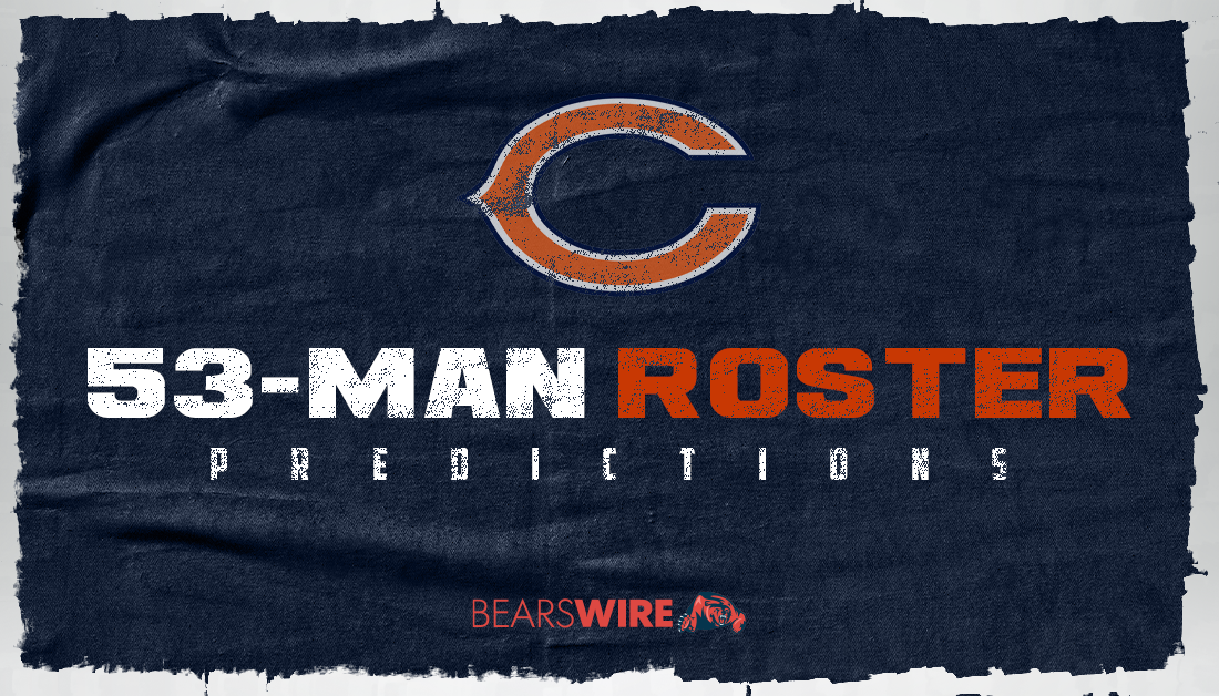 Bears’ 53-man roster projection ahead of final cuts