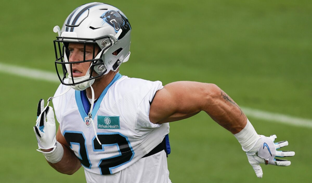 Hurricanes offer help to Panthers, Christian McCaffrey after Patriots brawl