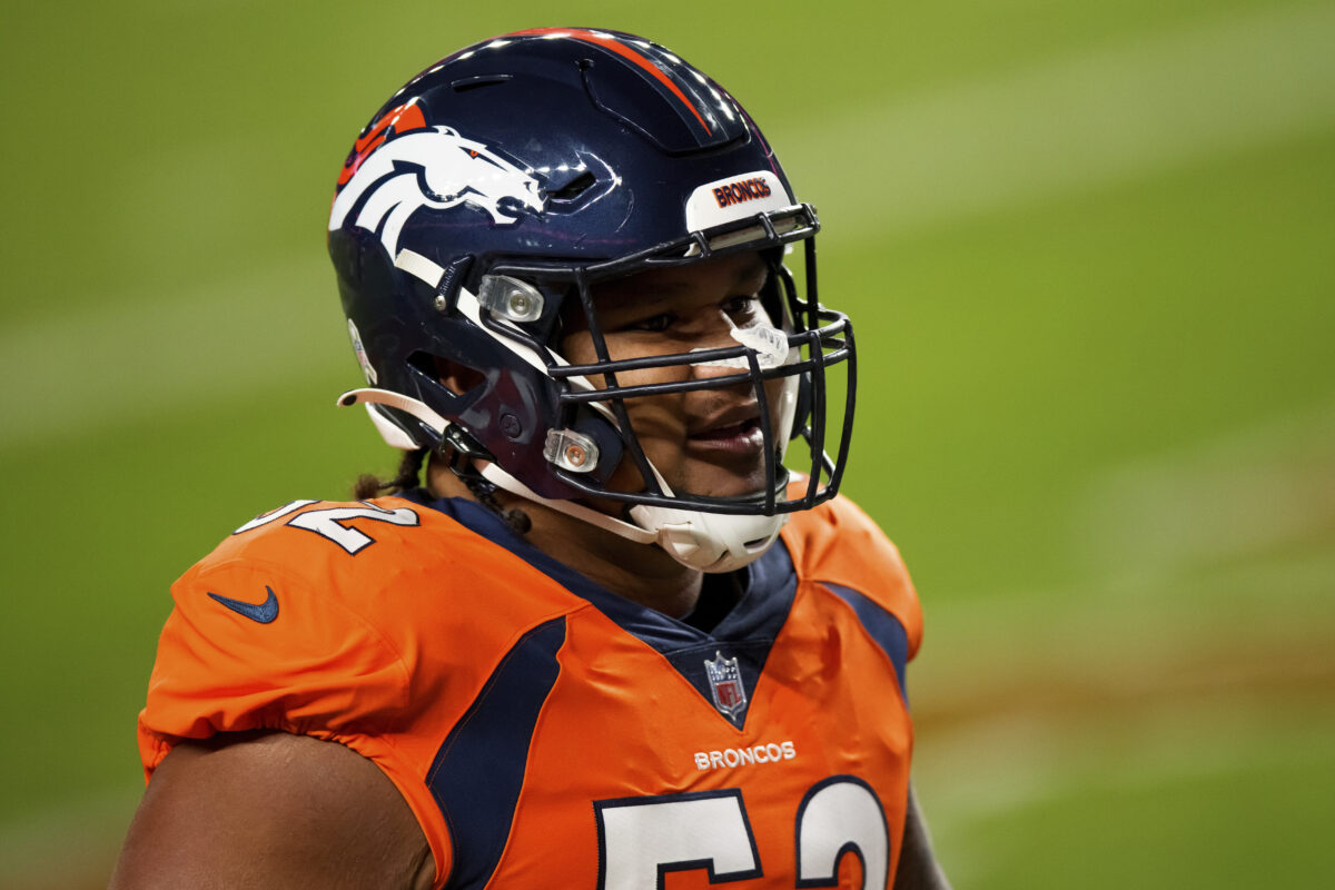 Broncos cut OL Netane Muti