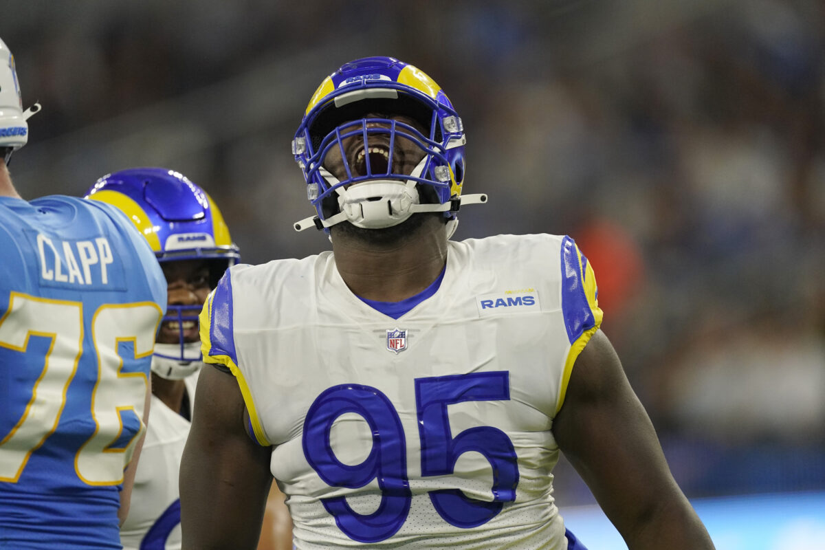 Rams hopeful Bobby Brown will be OK after injuring ankle vs. Chargers